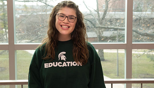 Graduating Senior Influential with Curriculum Changes