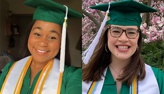 Two Graduates Selected as Commencement Speakers